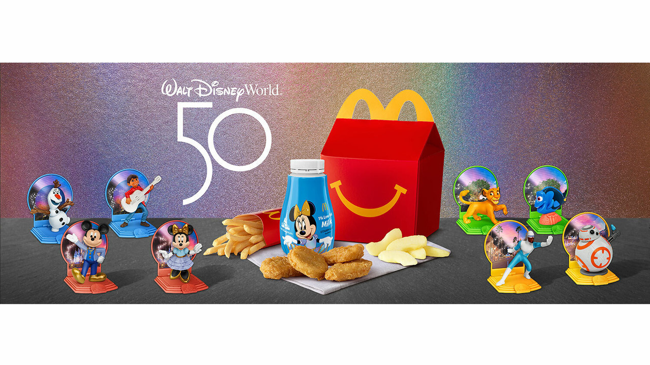 McDonald's 2021 Walt Disney World 50th Anniversary