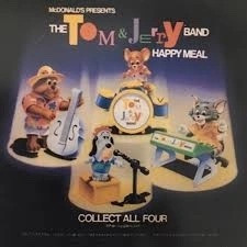 McDonald's Happy Meal 1989 The Tom & Jerry Band
