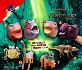 McDonald's Happy Meal Toy 2000 Disney's Dinosaur