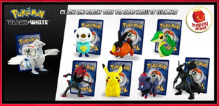 McDonald's Happy Meal 2011 Pokémon Black and White