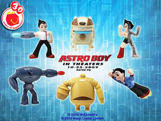 McDonald's Happy Meal Toy 2009 Astro Boy