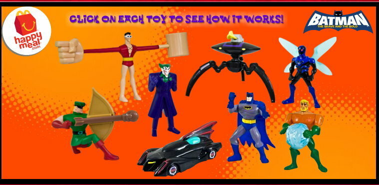 McDonald's 2010 Batman The Brave & The Bold