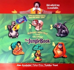 McDonald's 1997 Disney's The Jungle Book