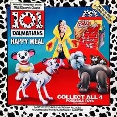 McDonald's Happy Meal Toy 1991 101 Dalmatians