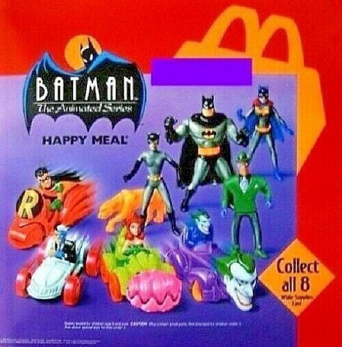 McDonald's 1993 Batman The Animated Series