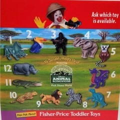 McDonald's Happy Meal 1998 Disney's Animal Kingdom
