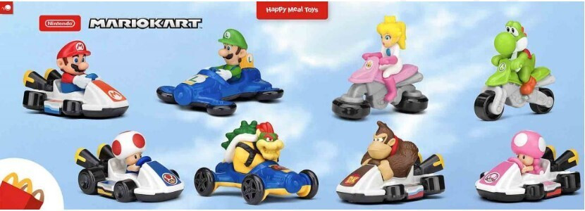 McDonald's Happy Meal Toy 2022 Nintendo Mario Kart