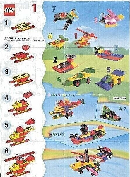 McDonald's Happy Meal Toys 1999 LEGO Classics