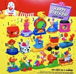 McDonald's 1994 Ronald's Happy Birthday