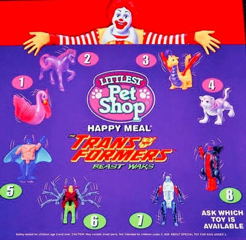 McDonald's Happy Meal - 1996 Littlest Pet Shop