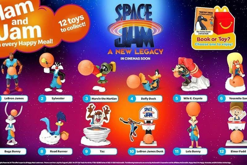 McDonald's Happy Meal Toy 2021 Space Jam 2