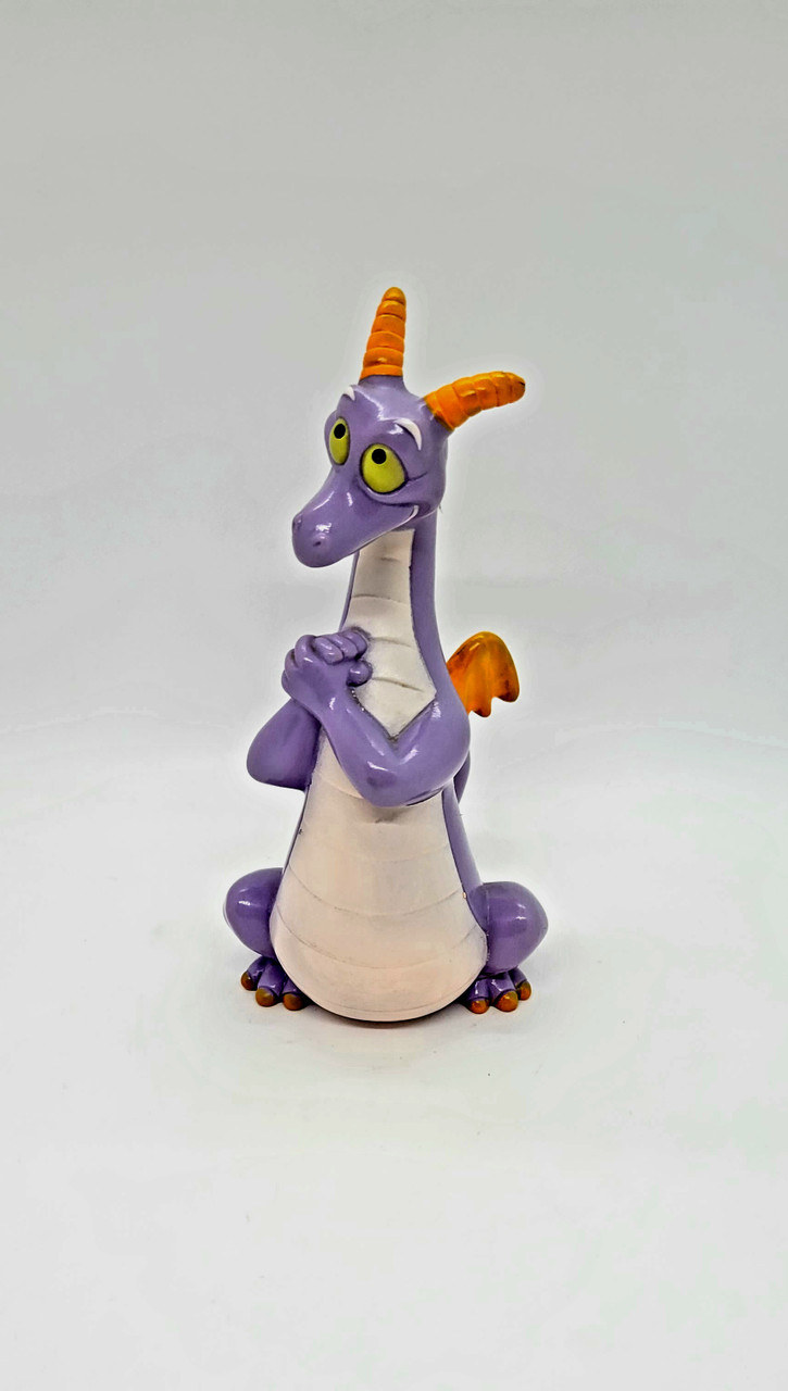 Vintage 1980s Epcot Figment Plastic Piggy Bank 