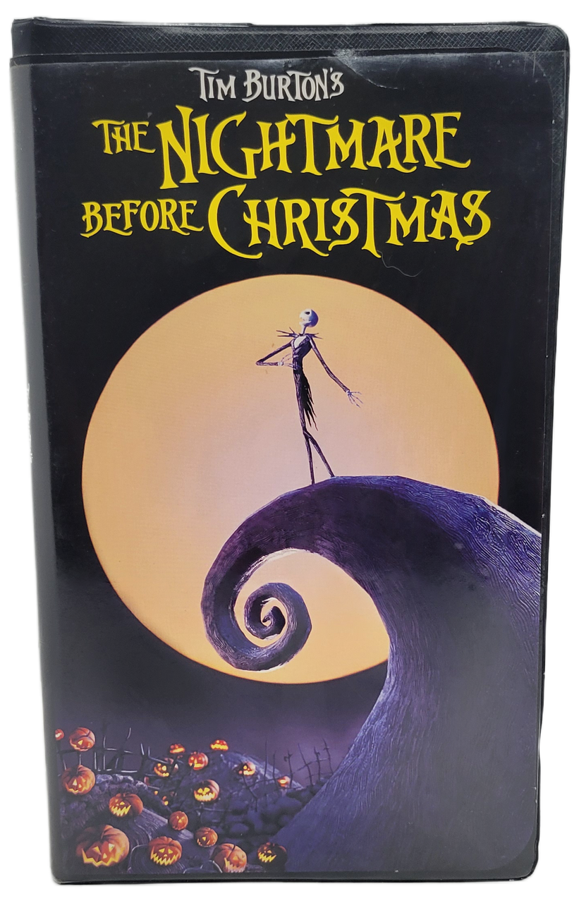 Tim Burton's The Nightmare Before Christmas VHS