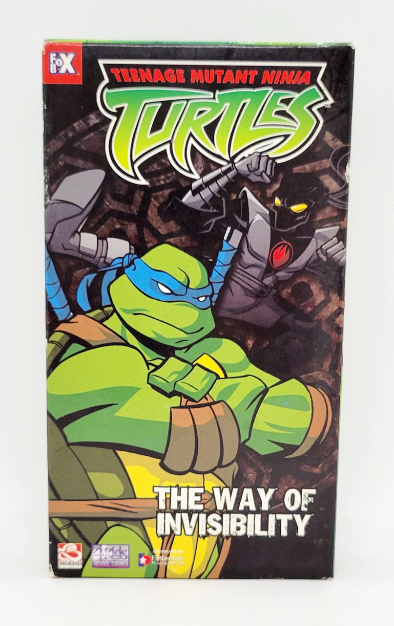 Teenage Mutant Ninja Turtles 2003 VHS - The Way of Invisibility