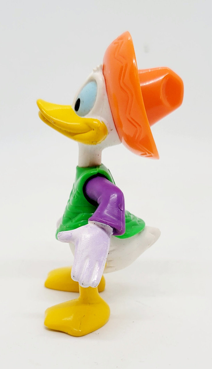 Disney's Epcot Center Donald Duck Wearing Orange Sombrero PVC Toy