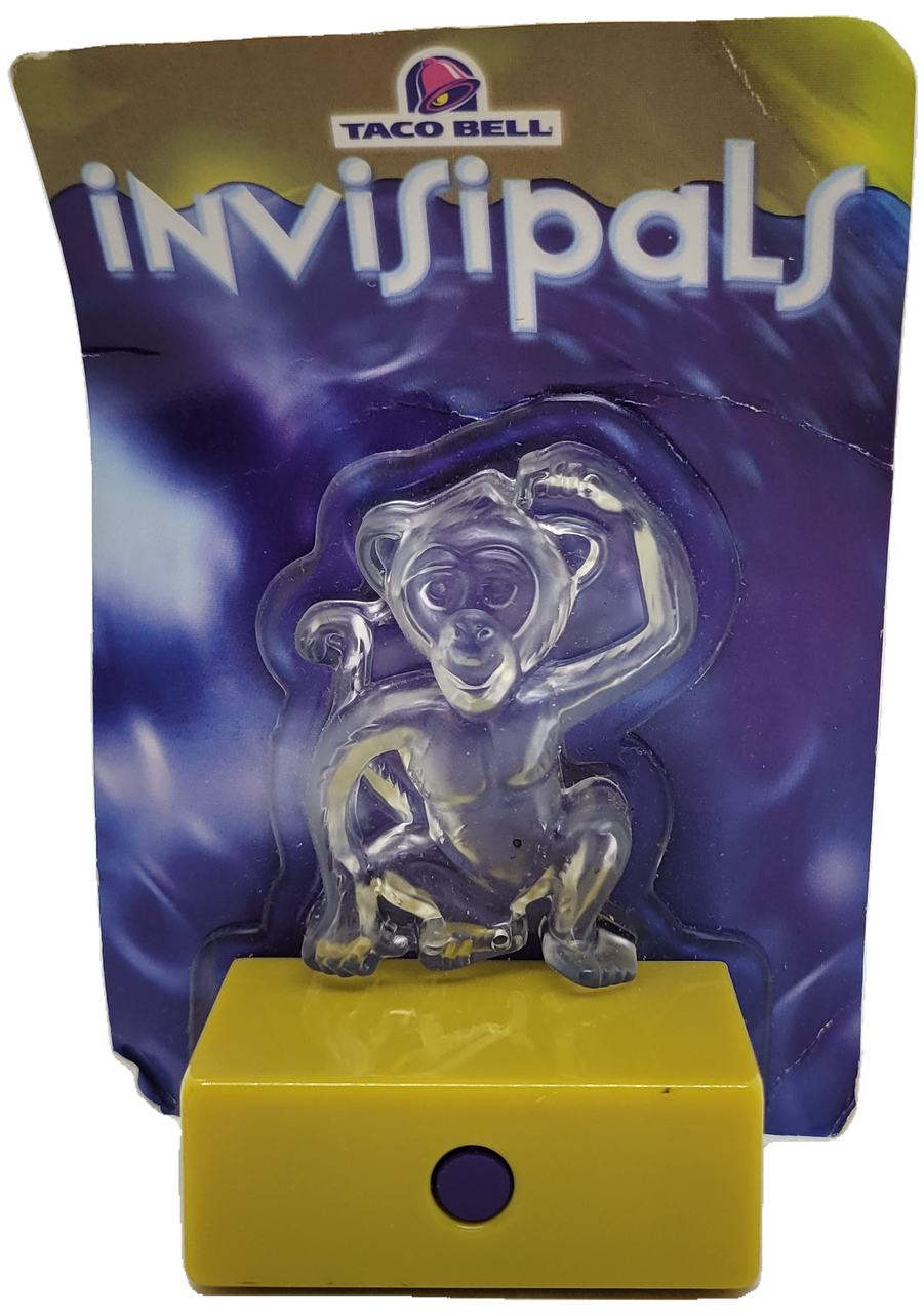 Taco Bell Kids' Meal Toy 2003 Invisipals Monkey