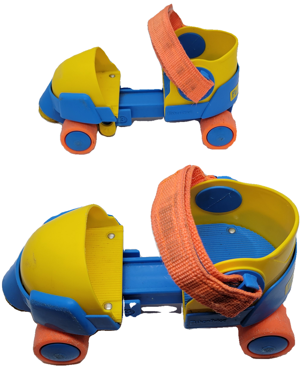 Fisher-Price 1992 Grow With Me 1-2-3 Roller Skates