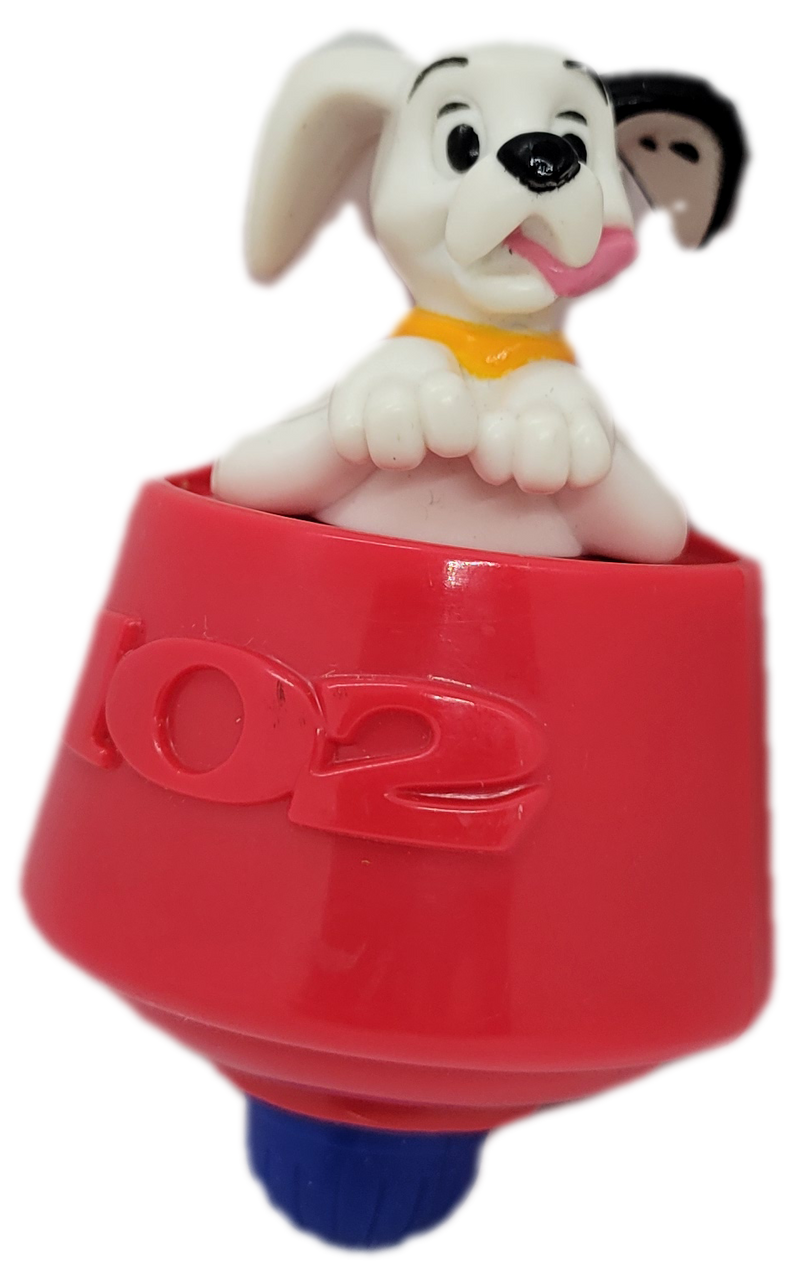 McDonald's Happy Meal Toy 2000 Disney 102 Dalmatians Red 102 Top