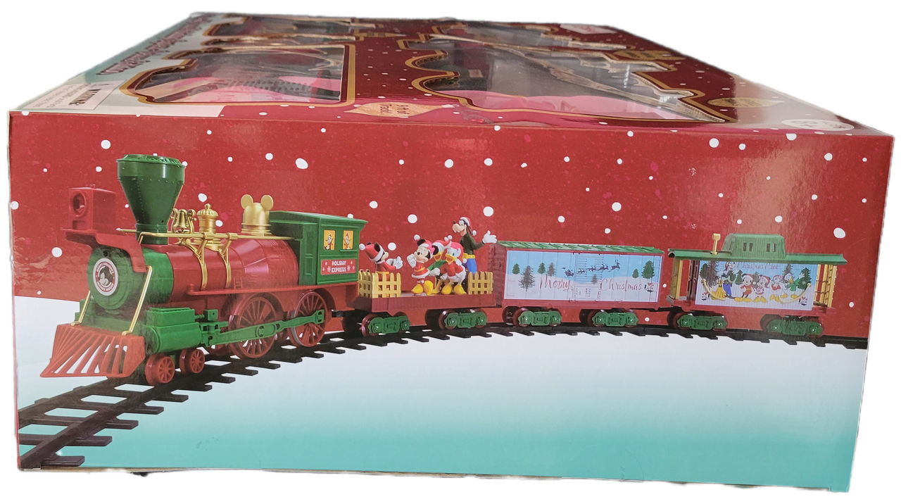 Disney Mickey Mouse Holiday Express Deluxe Edition 49-Piece Train Set