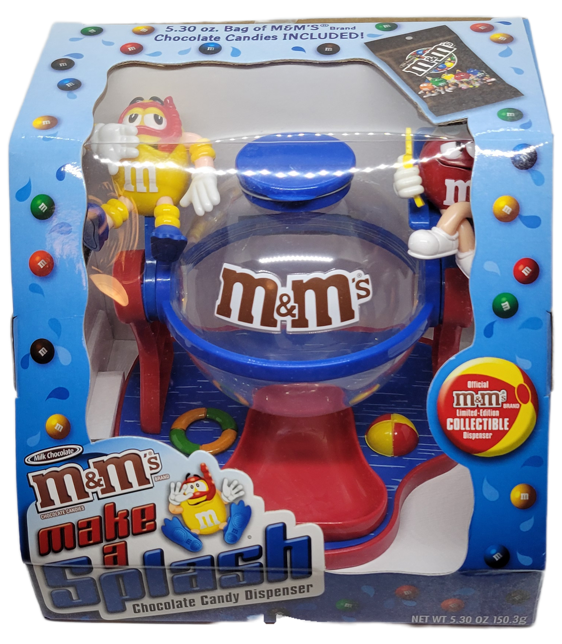 M&M's Make A Splash Chocolate Candy Dispenser
