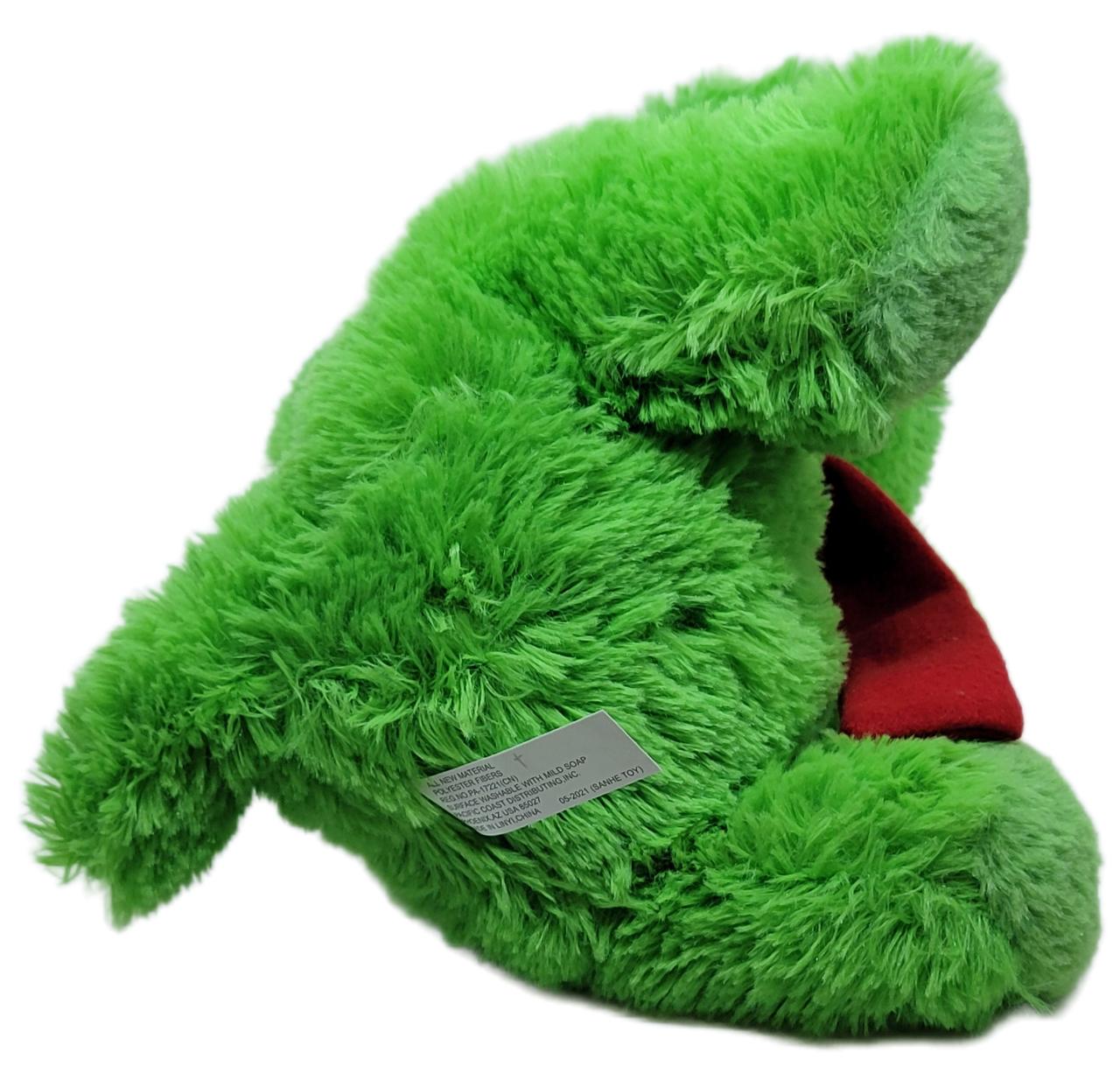 Petsmart 2021 Fortune Green Dinosaur 12" Pet Plush Toy That Squeaks