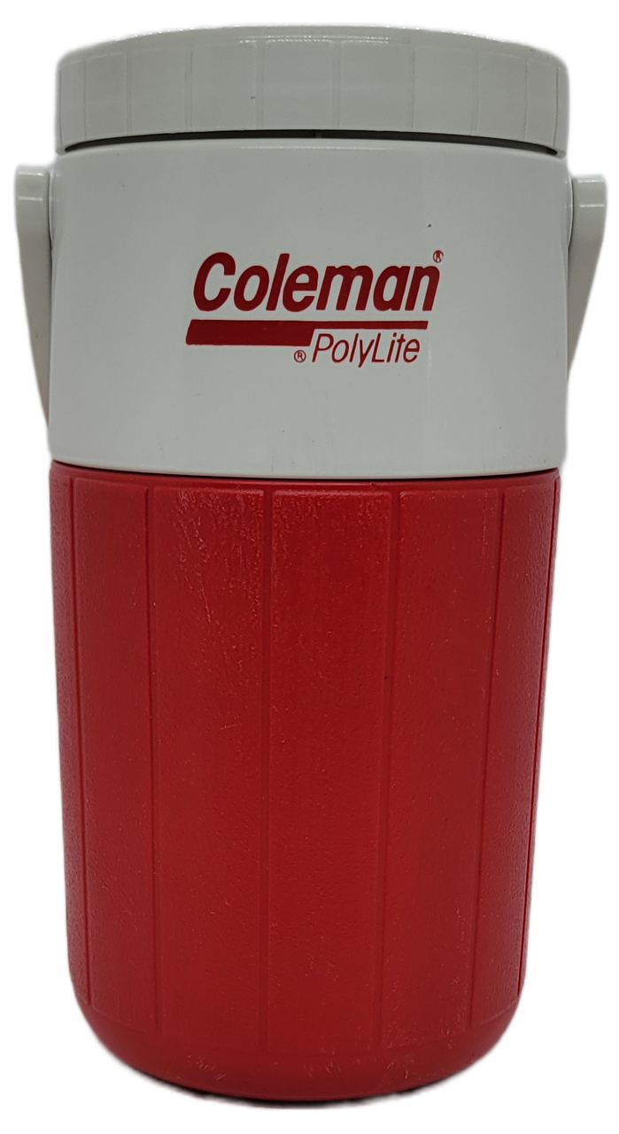 Vintage Coleman PolyLite 5590 1/2 Gallon Water Beverage Jug