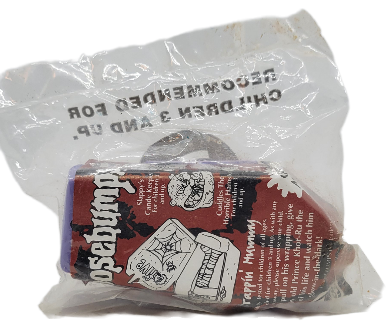 Taco Bell Kids Meal Toy 1996 Goosebumps Wrappin' Mummy