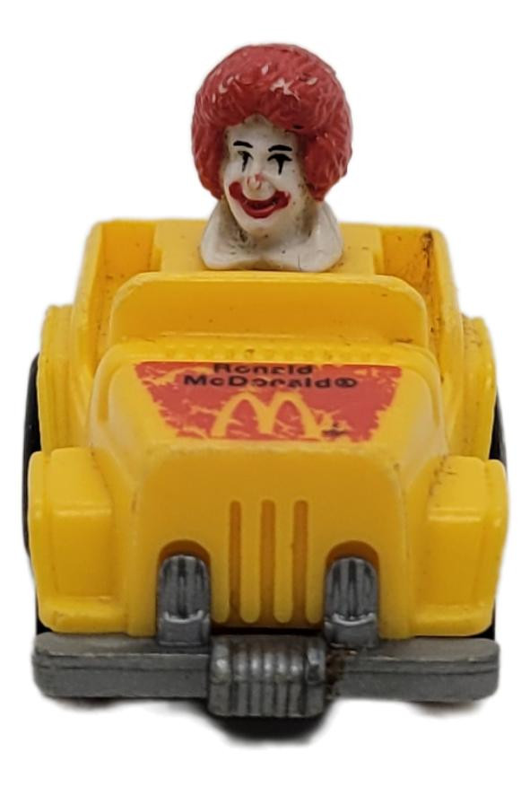 1984 McDonald's Happy Meal Toy: Ronald McDonald Runabout Fast Macs