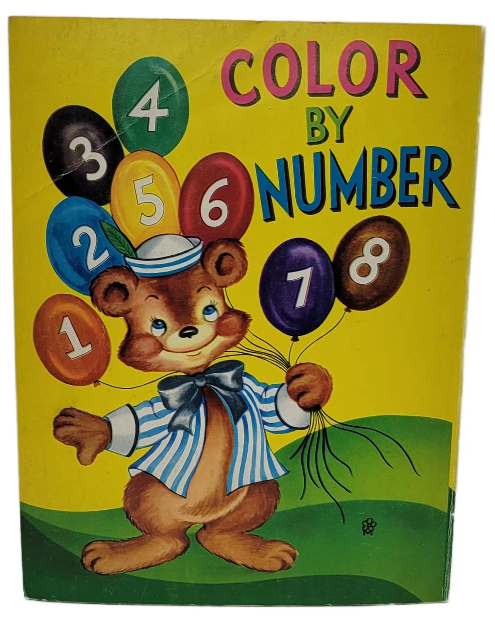 Vintage Stevie Books Color By Number #260 Coloring Book