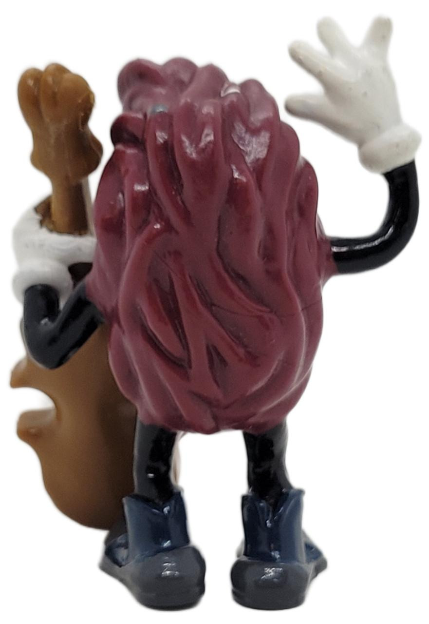 California Raisins Post 1988 California Raisins Bass Player Figure - Collectible PVC Toy by ...