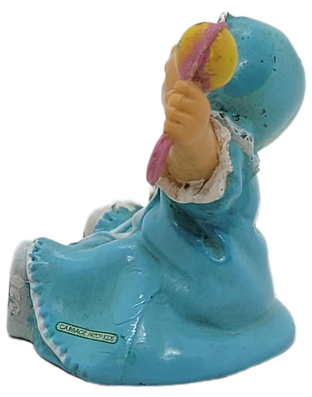cabbage patch doll blue dress CPW1312-Blue Velvet Dress w/Net
