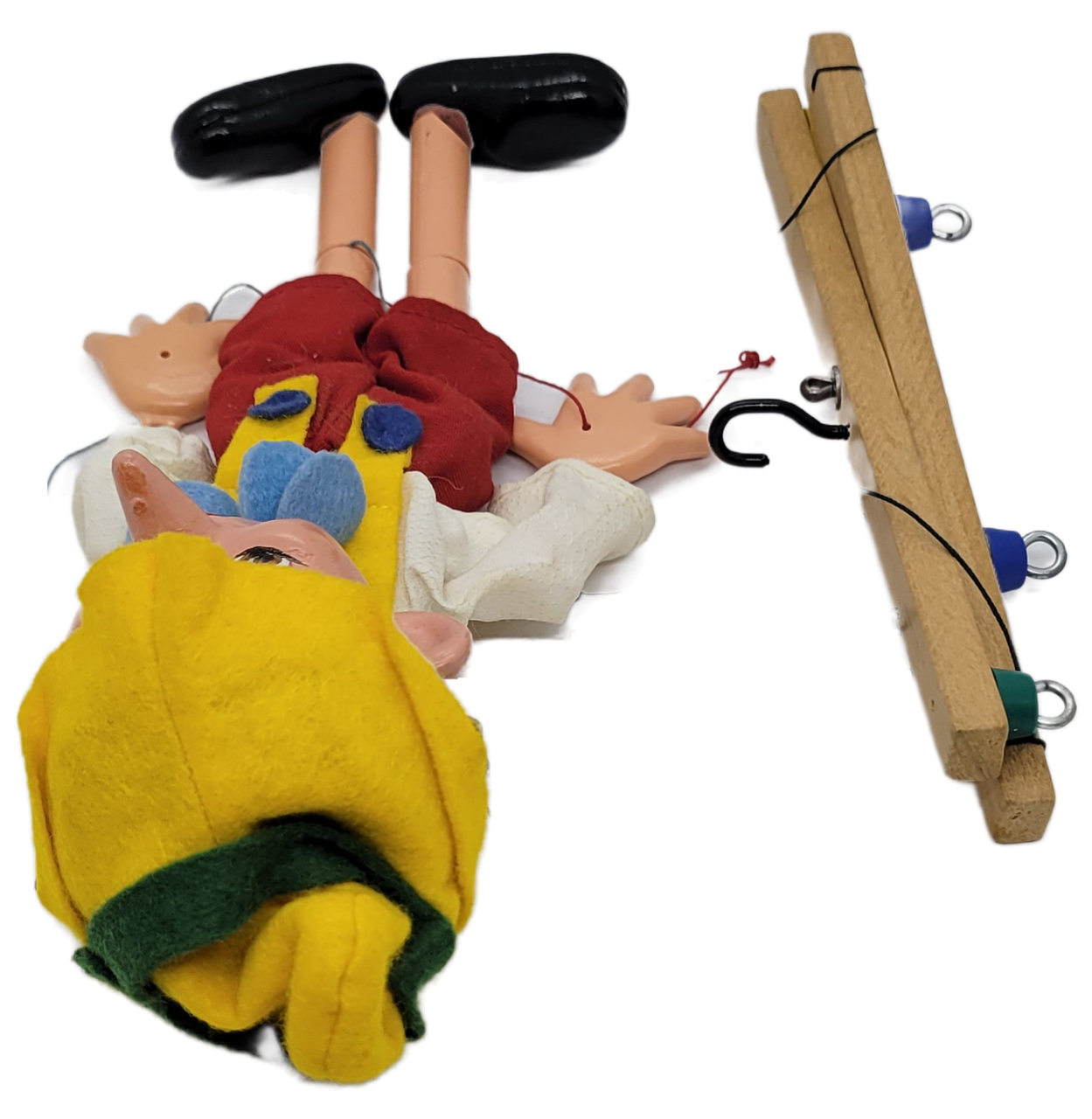 Puppet Controller Pinocchio Vintage Pelham Puppets Walt Disney Pinocchio Standard Puppet Made in ...