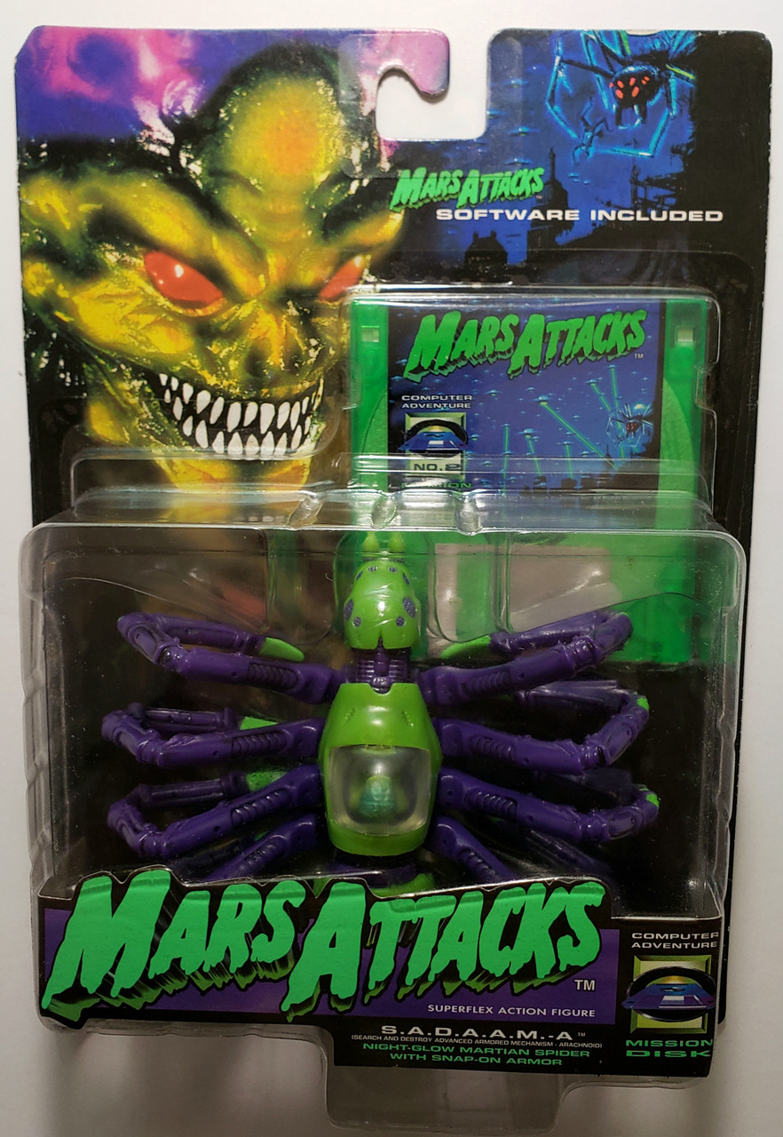 Mars Attacks - S.A.D.A.A.M.A Action Figure With Mission Disk