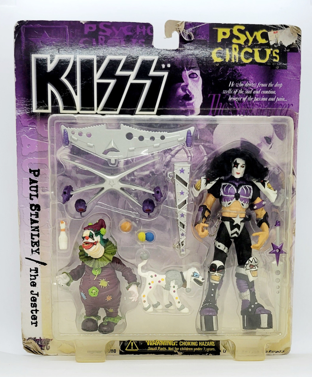 McFarlane Toys KISS Psycho Circus Paul Stanley Action Figures