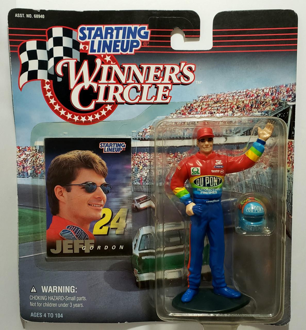 Starting Lineup Winner's Circle Jeff Gordon NASCAR Toy Figure