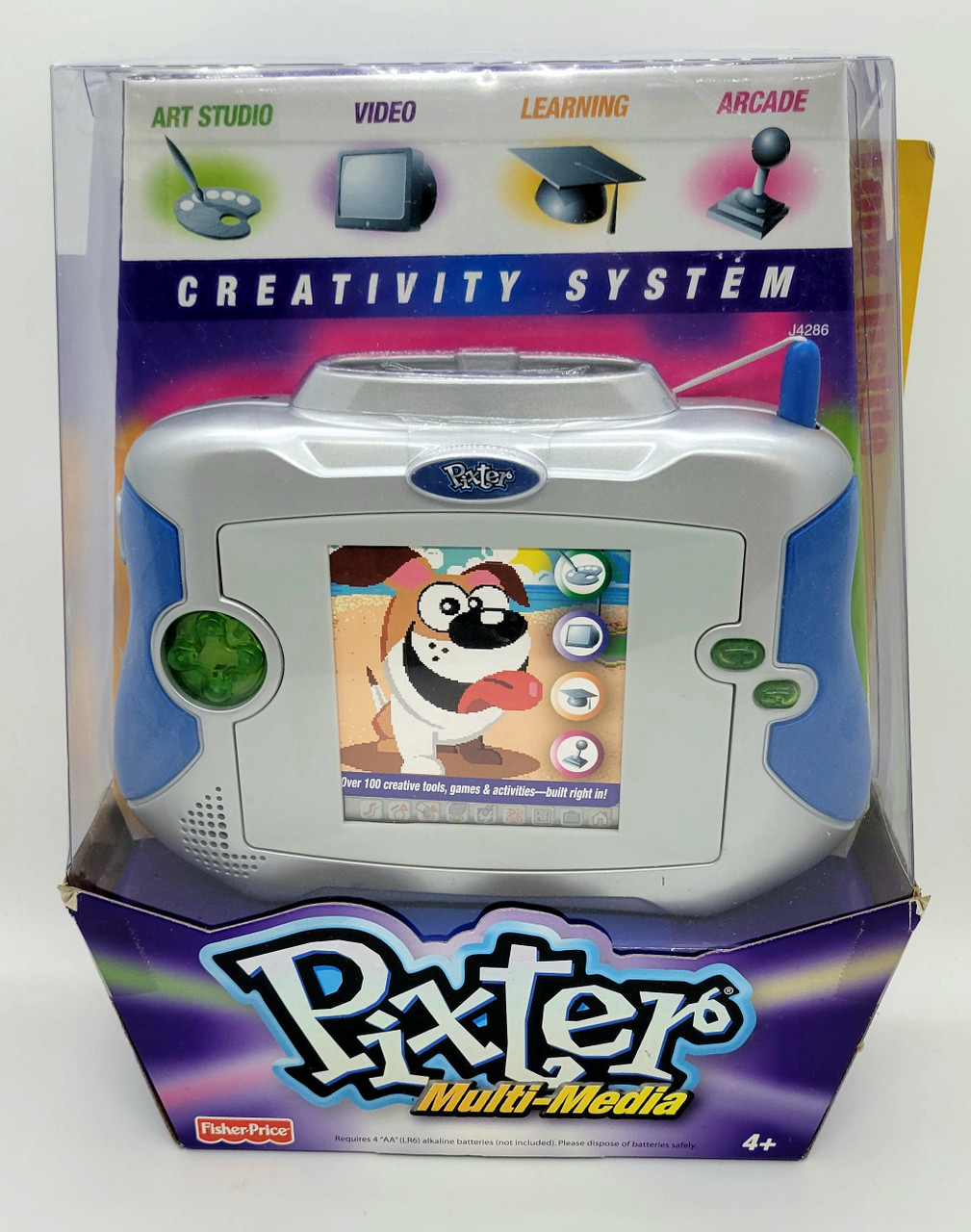 Toy By Art Studio 2005 Age 4 Fisher Price Disney Pixar Pixter Software CARS 