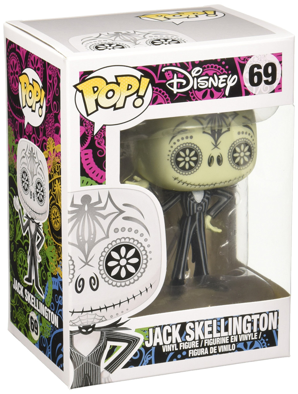 Funko The Nightmare Before Christmas Pop! Deluxe Jack Skellington With  Christmas Door Vinyl Figure