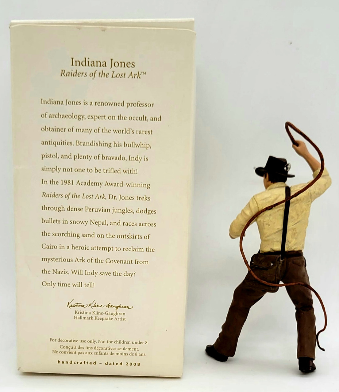 2008 Indiana Jones Hallmark Ornament