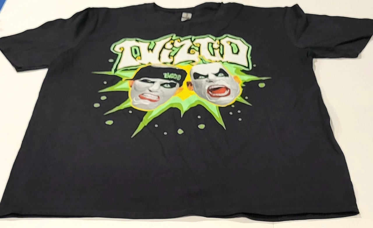 TWIZTID Knuckleheadz Faces T-shirt - Adult Large, Black