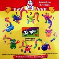 McDonald's Happy Meal Toy 1997 Nickelodeon Tangle