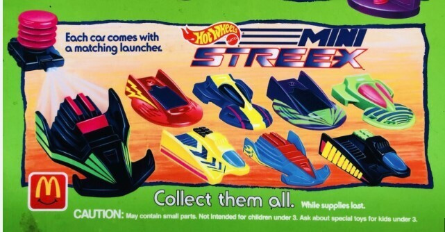 McDonald's Happy Meal Toy 1992 Mini Streex