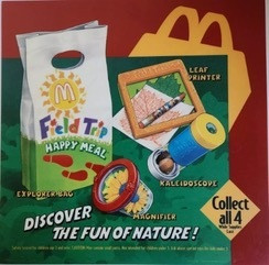 McDonald's Happy Meal Toy 1993 Field Trip