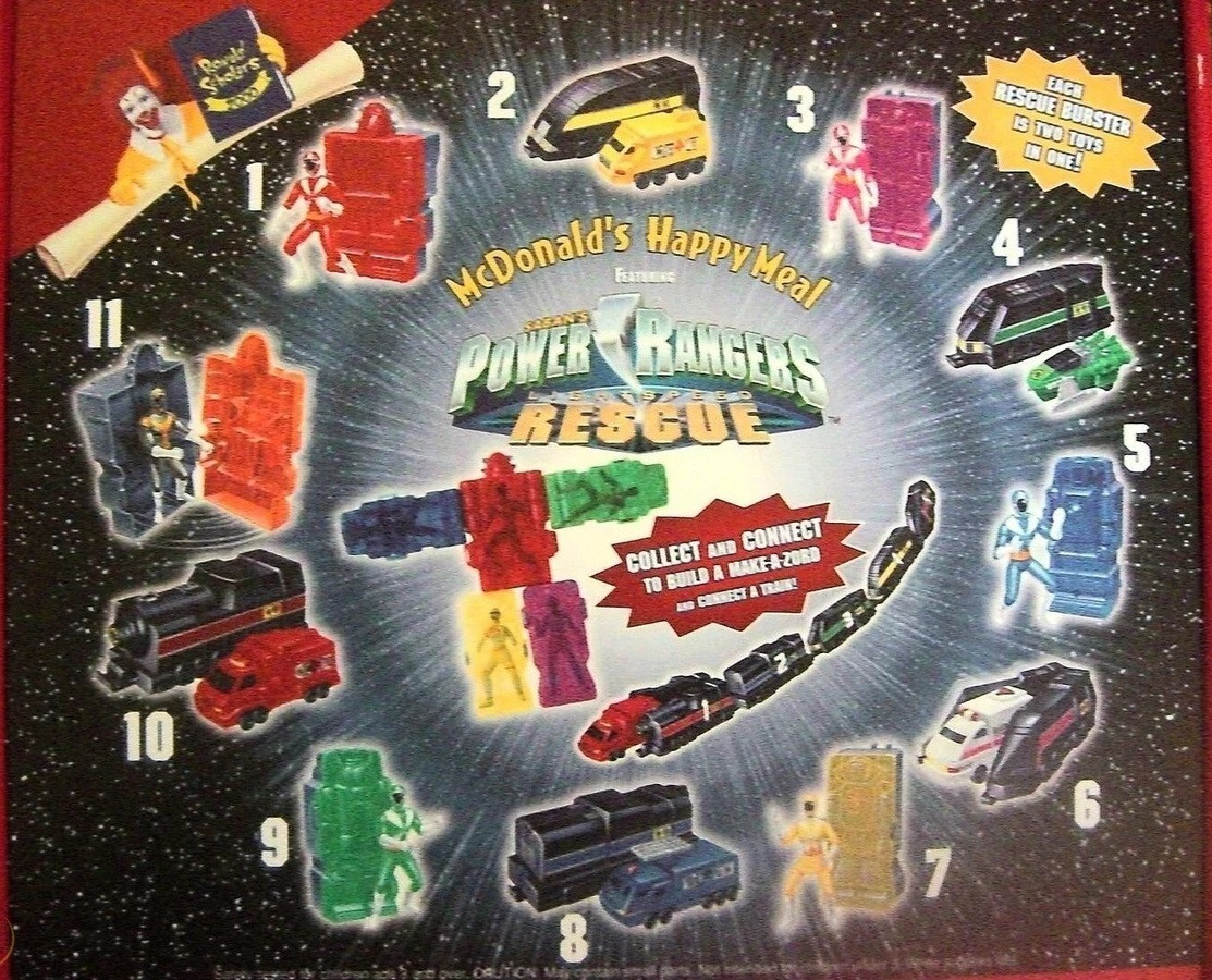 McDonald's 2000 Power Rangers Lightspeed Rescue