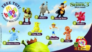 McDonald's Happy Meal Toy 2007 Dream Works Shrek 3