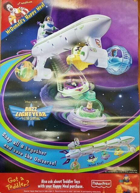 McDonald's 2001 Buzz Lightyear Of Star Command