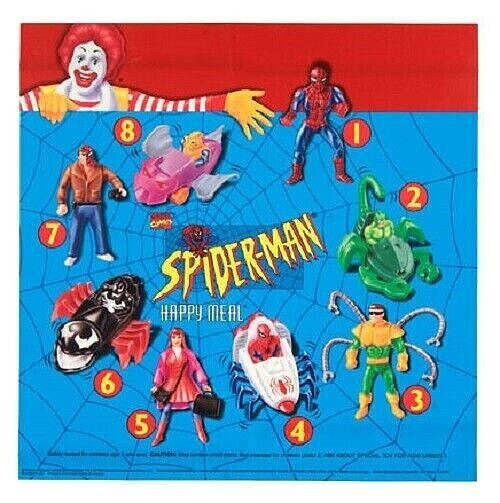 McDonald's Happy Meal Toy 1995 Marvel Spider-Man