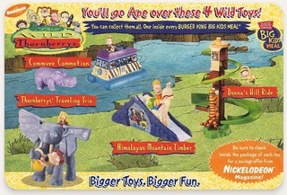 Burger King Kids' Club 2000 The Wild Thornberrys