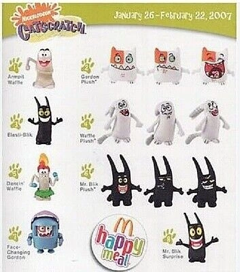 McDonald's Happy Meal Toy 2007 Catscratch