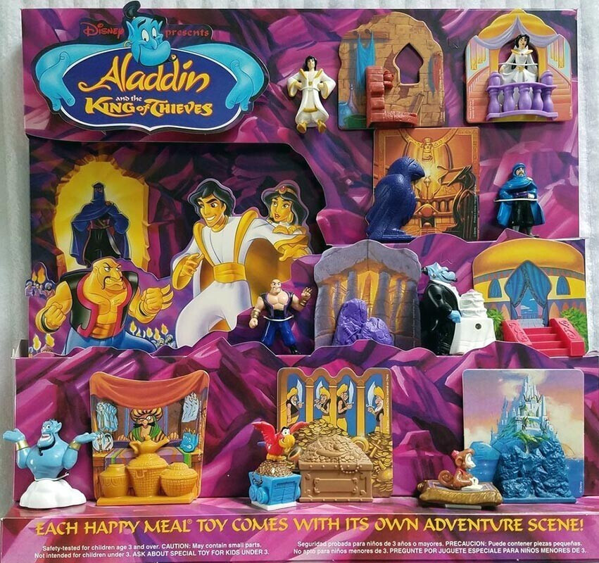McDonald's 1996 Disney's Aladdin King of Thieves