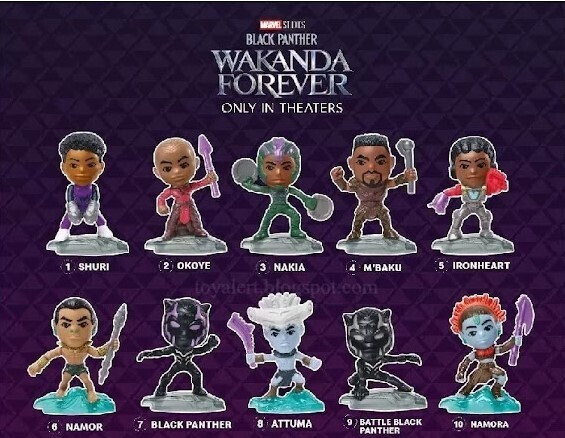 McDonald's Happy Meal Toy 2022 Wakanda Forever